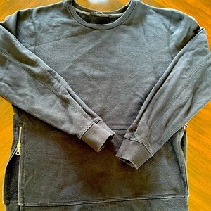 Men’s John Elliott and co. side zip sweatshirt